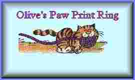 Olive's Paw Print