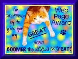 Boomer's Award