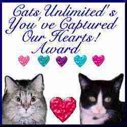 Cats Unlimited's You've Captured Our Hearts Award