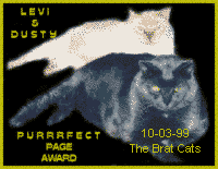 Purrfect Page Award