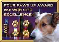 Four Paws Up Award for Excellence
