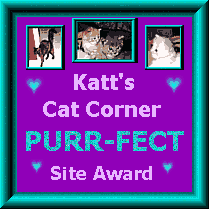 Katt's Cat Corner Award