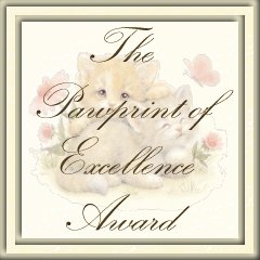 Pawprint of Excellence Award