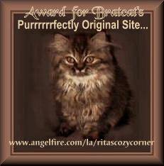 Purrfectly Original Site Award