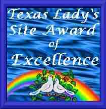 Texas Lady's Site Award of Excellence