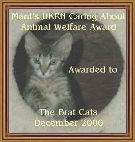 Mani's UKRN Caring About Animal Welfare Award