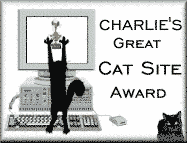 Charlie's Great Cat Site Award